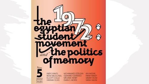 1972 The Egyptian Student Movement and the Politics of Memory