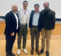 Left to Right: Tarek El-Aris, Andre Bouzid, Jonas Rosenthal, Jonathan Smolin
